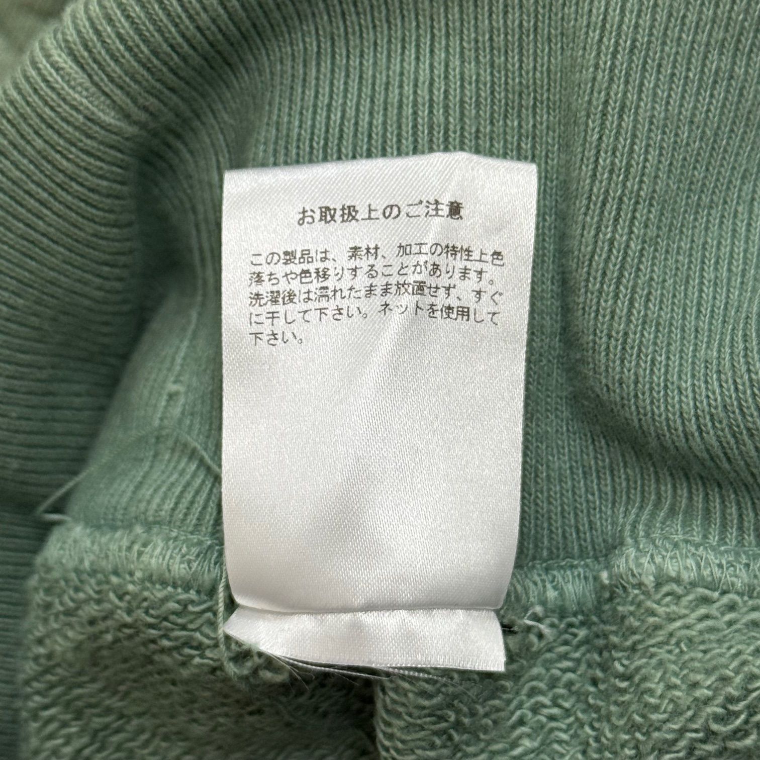 参考上代35200円 BOWWOW 25SS ZIP HOODIE AGING ジップフーディー 