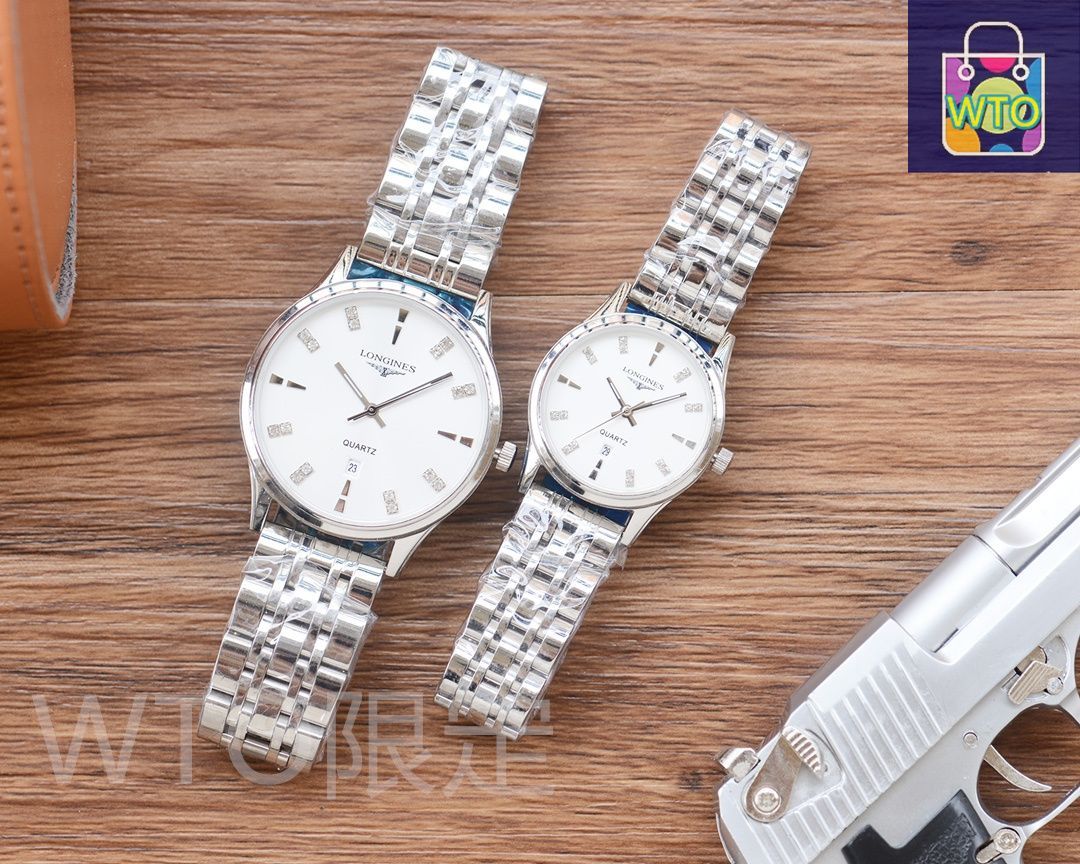 今日特価】LONGINES カップル腕時計n ロンジン、パートナーと一緒に