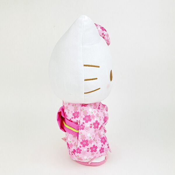 サンリオ ハローキティ 桜着物 ぬいぐるみ(M) Sanrio