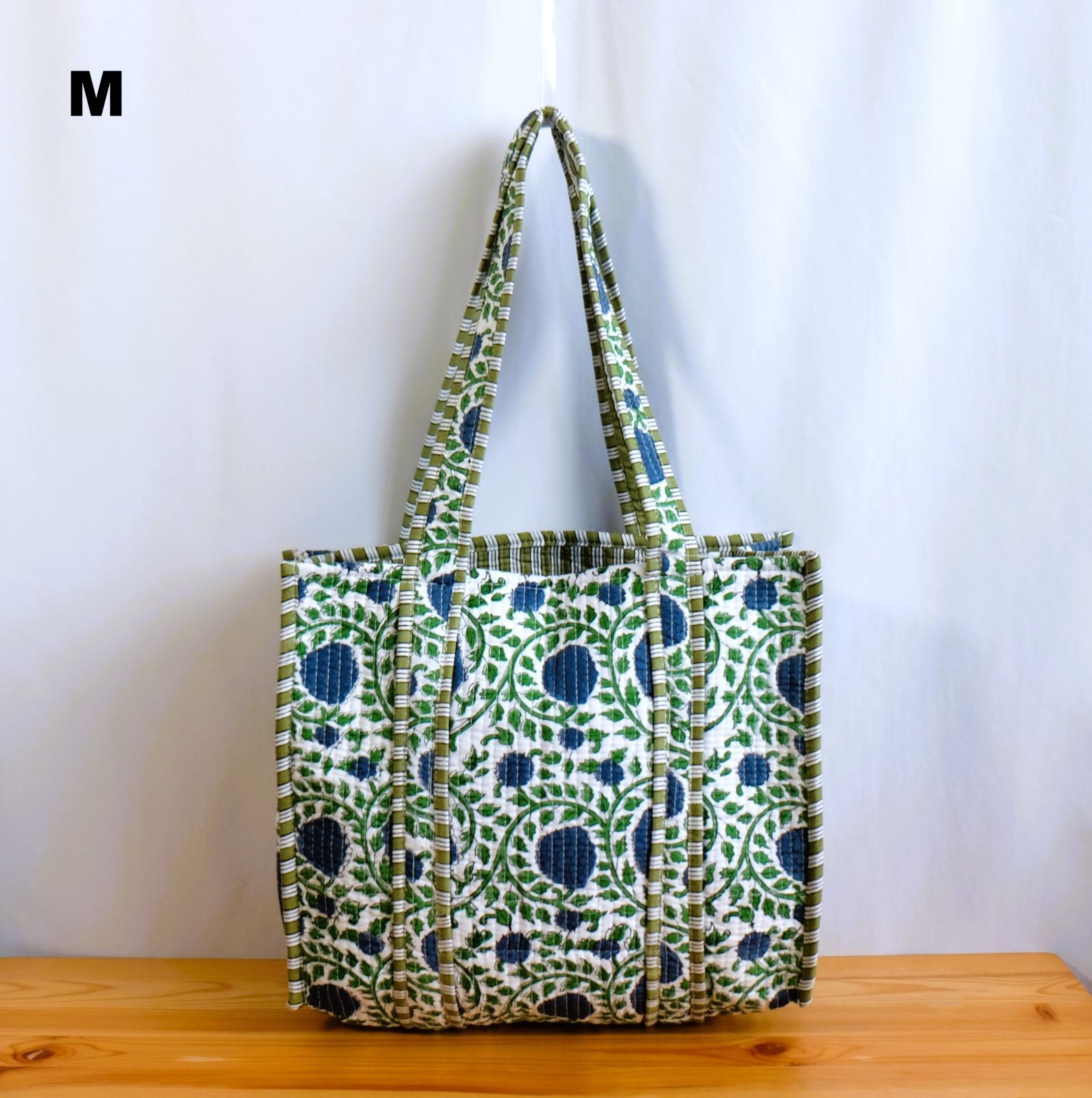 大島紬リメイク＊手作りおしゃれ日傘とお揃い巾着トート＊濃