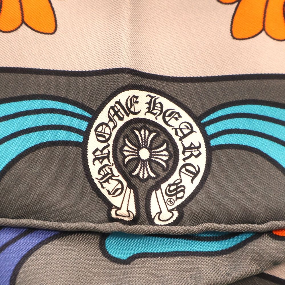 CHROME HEARTS (クロムハーツ) MULTI FLRL CRS SCARF マルチフローラル  