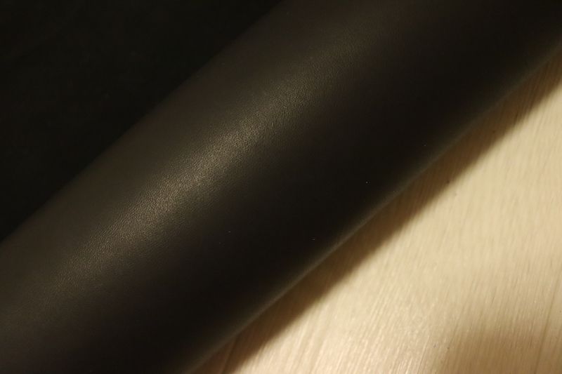ブラック 145ds ヌメ革 牛革 バングラデシュ レザー 素上げ はぎれ 一枚革 レザークラフト 革 皮 本革 diy 生地 材料