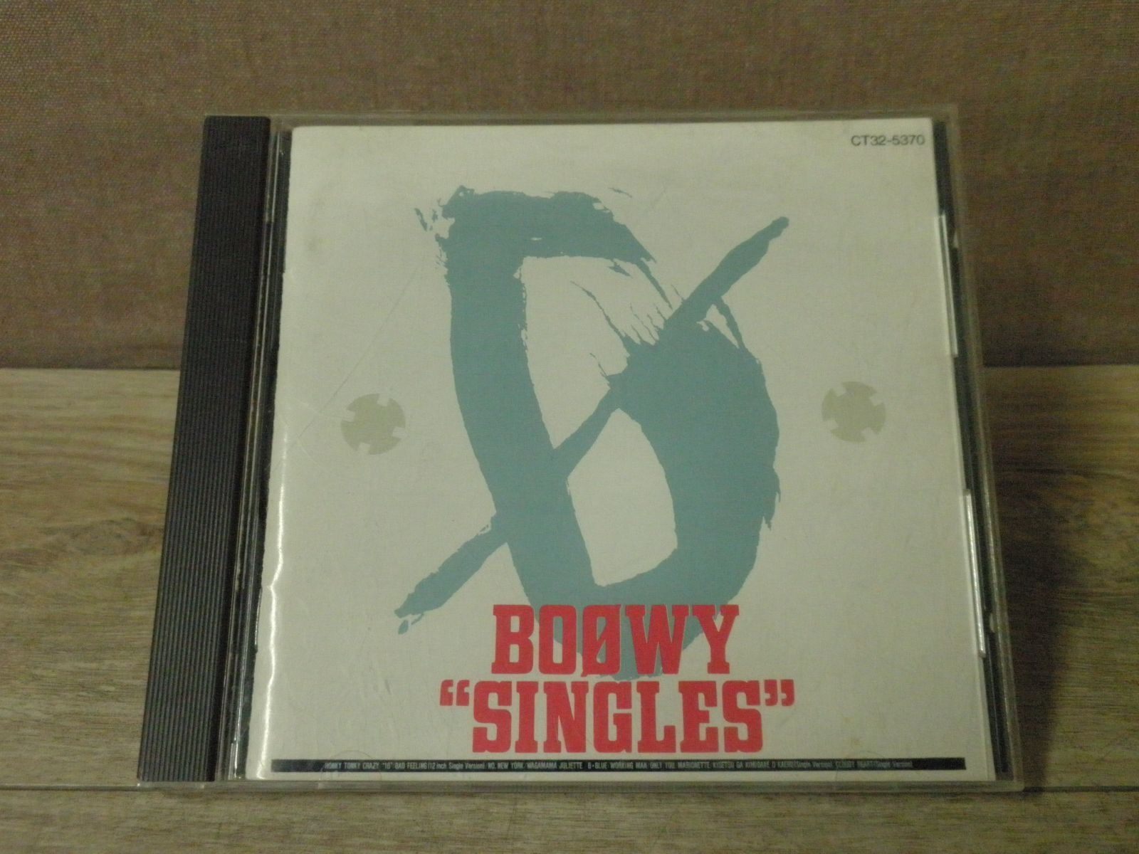 【CD】BOOWY / “SINGLES”