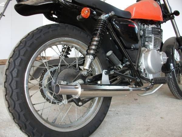 ST250マフラー ステンレス60パイ キャプトンタイプ新品未使用の