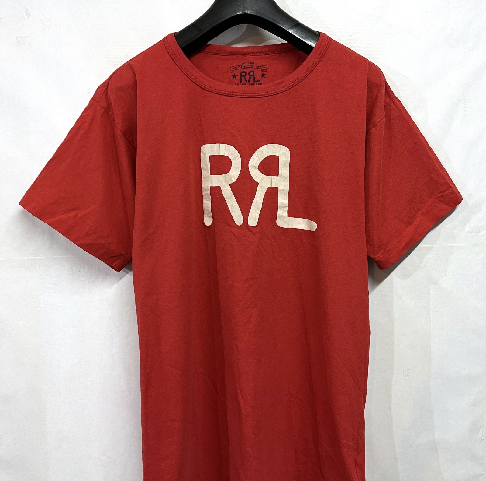 RRL｜ダブルアールエル ビンテージ加工 Tシャツ POLO RALPH