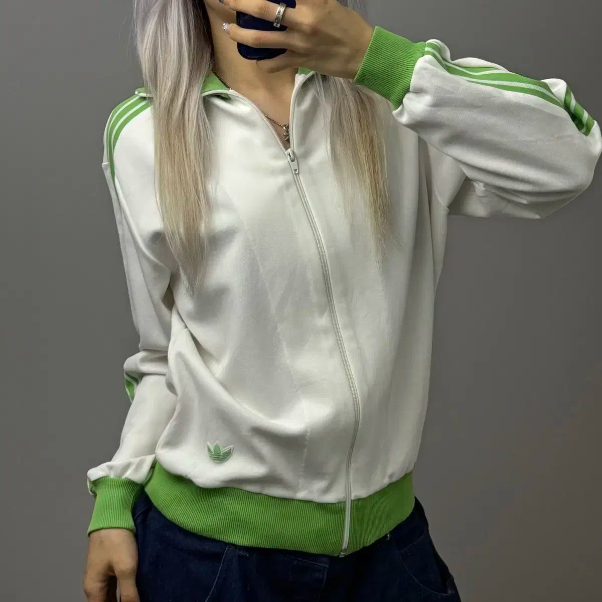 adidas アディダス 70 ー 80s 西ドイツ トラックトップス ジャージ 白 イェンドゥ