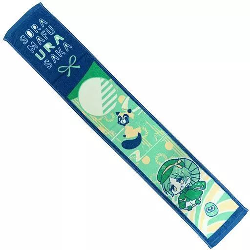中古】雑貨 うらたぬき マフラータオル 「そらまふうらさかのふゆ