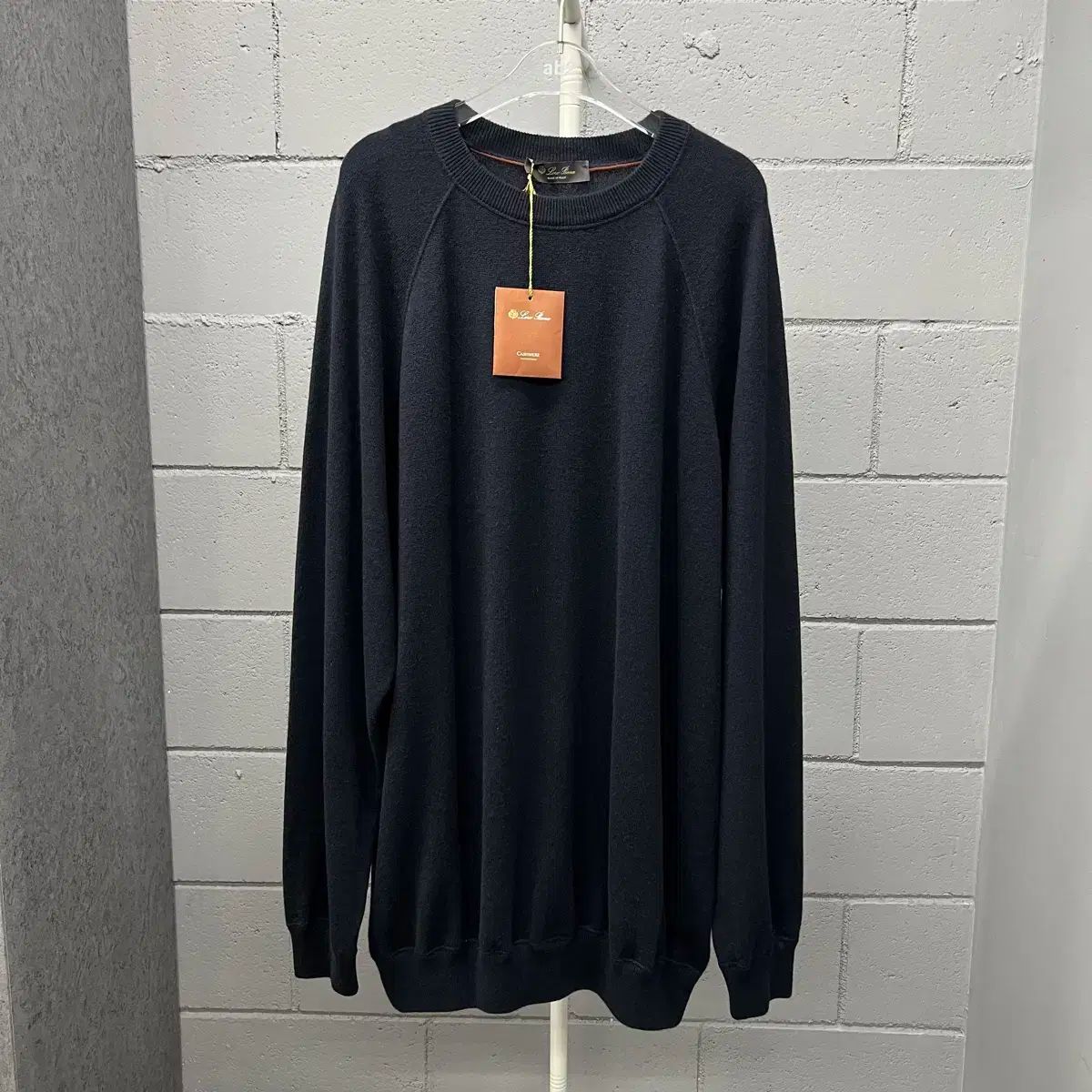 Loro Piana ロロ ピアーナ カシミア クルーネック ニット セーター 60size