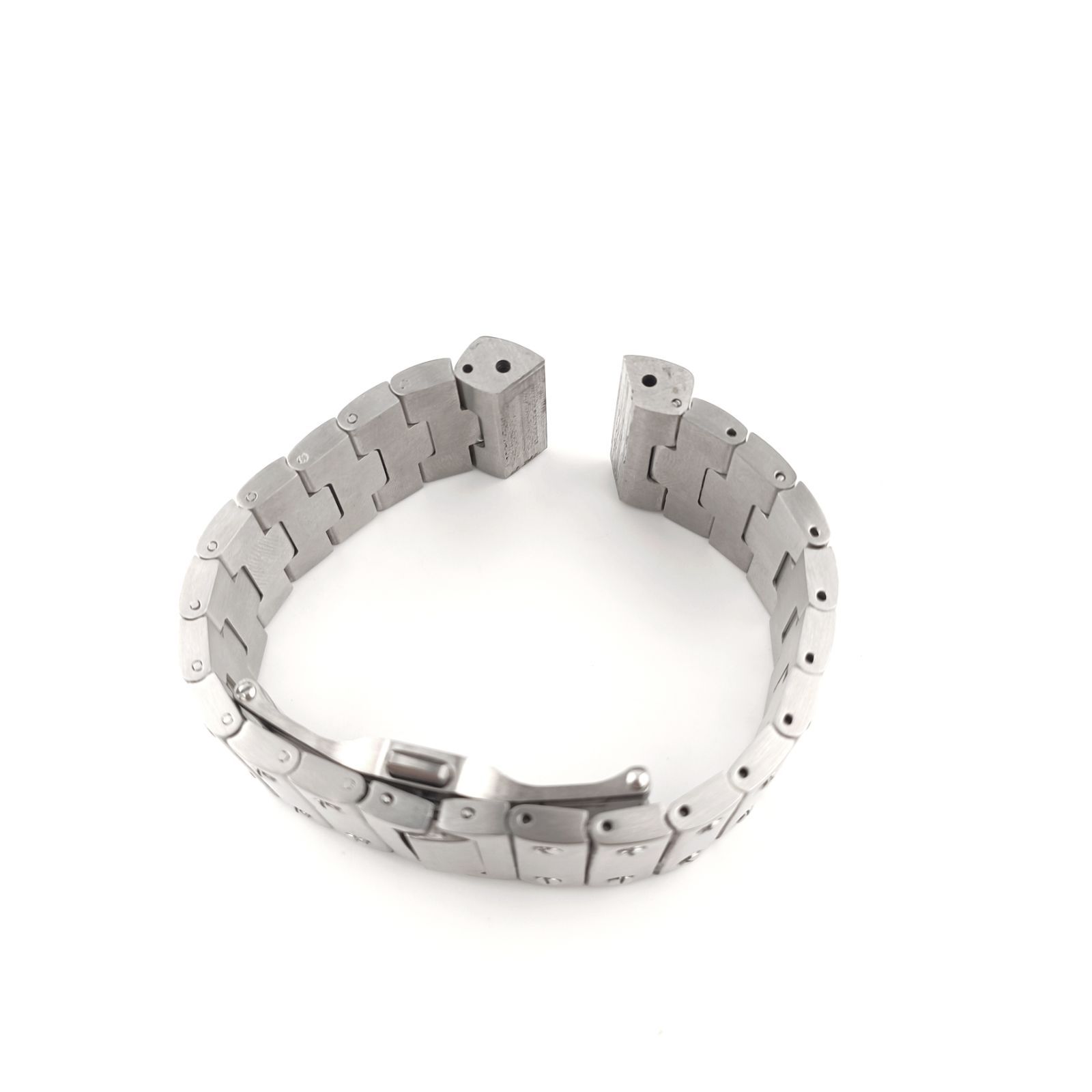 腕時計 修理交換用 ブレスレット 23mm 金属ベルト ゴールド