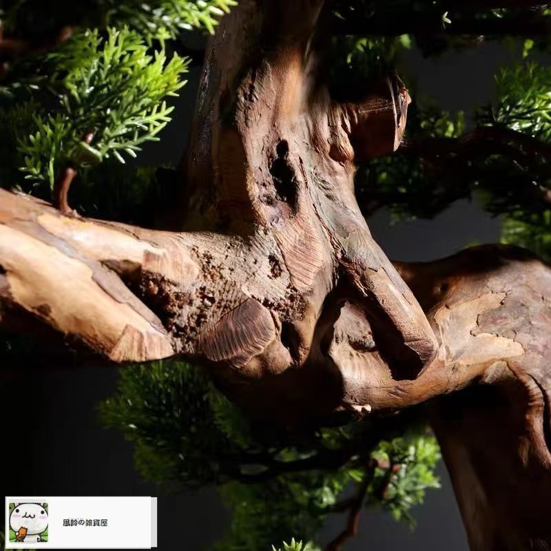 フェイク花瓶盆栽松 フェイクツリー盆栽植物