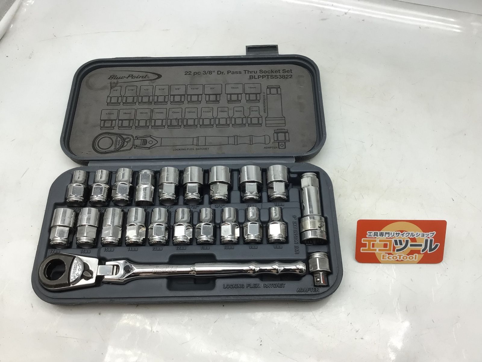 未使用に近い】 Blue-Point/ブルーポイント 3/8 ブルーポイント 未使用に近い】 Blue-Point/ブルーポイント 3/8 ブルーポイント