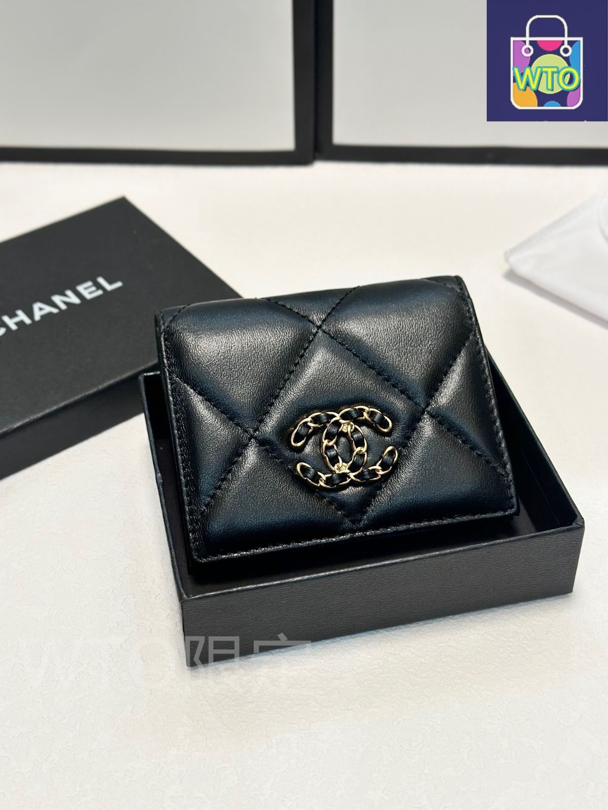 大人気デザイン♪【CHANEL】スモールウォレット 楽天市場】≪Brand new≫ CHANEL Small Flap Wallet Black