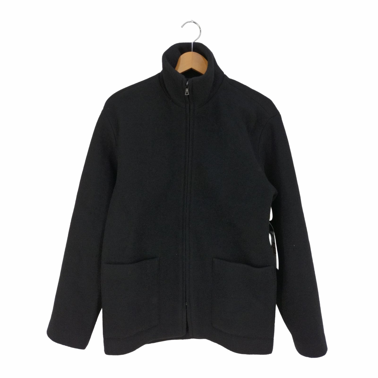 オーラリー AURALEE WOOL LING YARN MILLED JERSEY ZIP BLOUSON