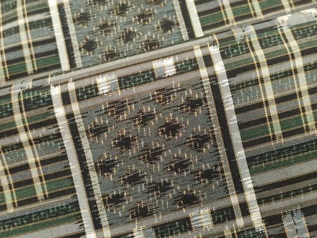 平和屋着物□上質な紬 吉祥文 正絹 逸品 CAAV0805ou