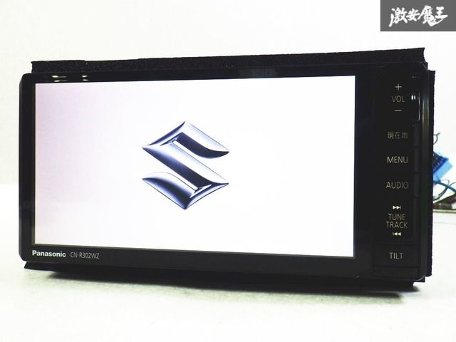 【保証付】スズキ純正OP オプション Panasonic パナソニック CN-R302WZA 99000-79AP0-W00 地図データ 2014年 フルセグ 即納 棚D3