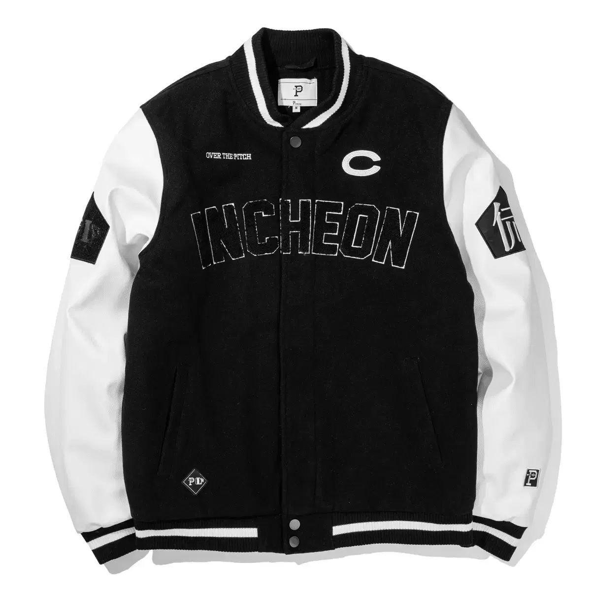 SSG LANDERS OVER THE PITCH 仁川 インチョン 球技 仁川 インチョン スタジャン ジャケット M