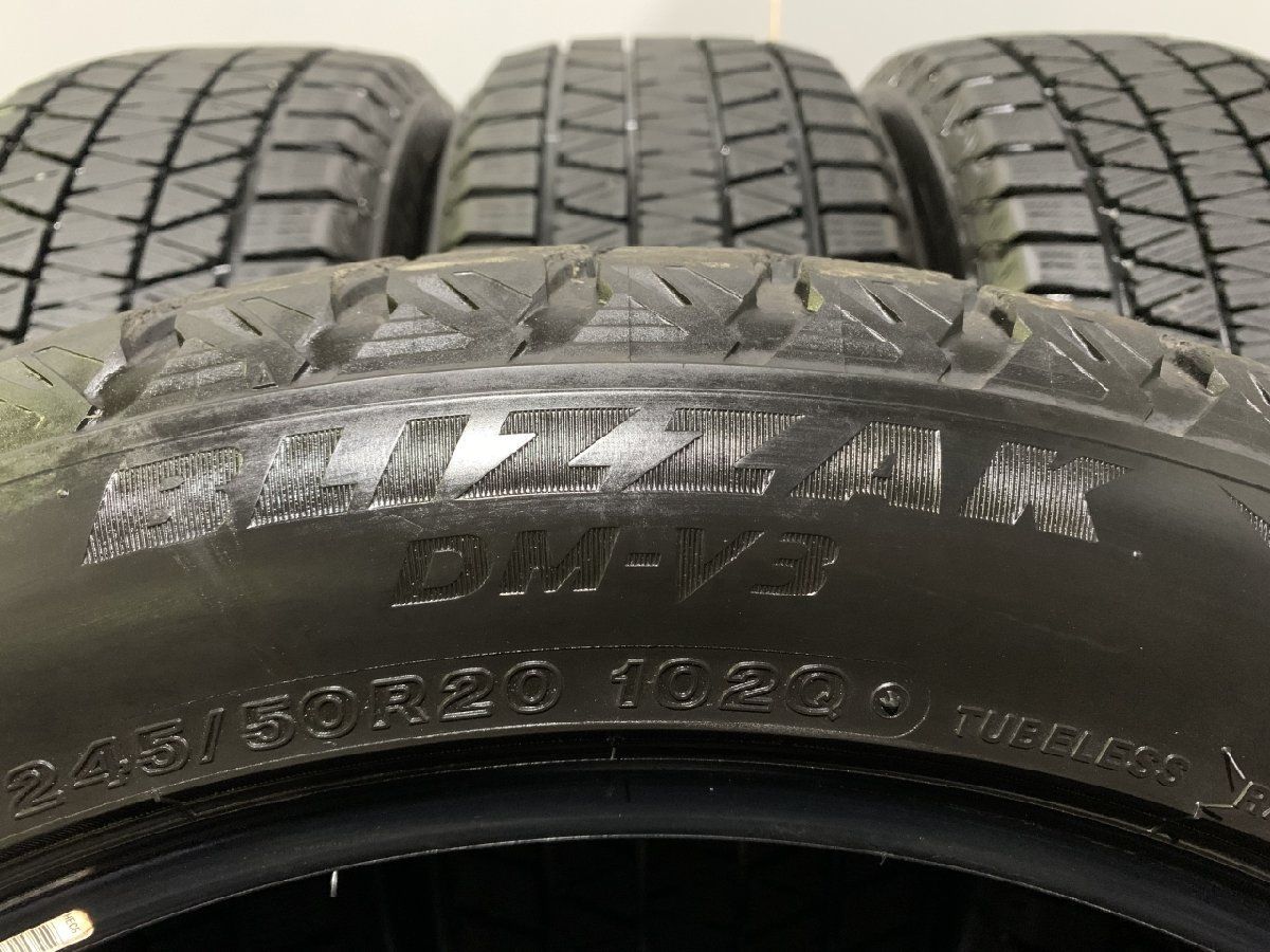 BS BRIDGESTONE BLIZZAK DM-V3 245/50R20 20インチ スタッドレス 4本 19年製 バリ溝 ジャガー/Iペイス等  (MTD450) - メルカリ