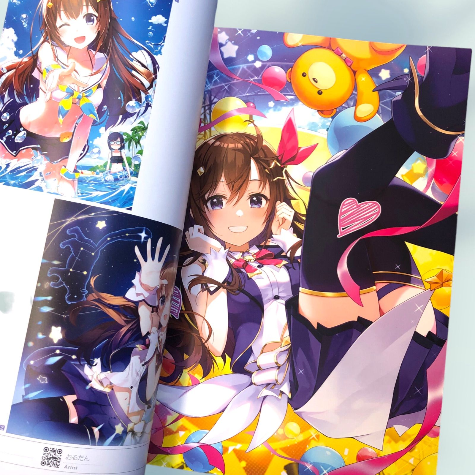 ホロライブ アートコレクション 複製原画 染平かつ Art Collection 描き下ろし複製原画 染平かつver.