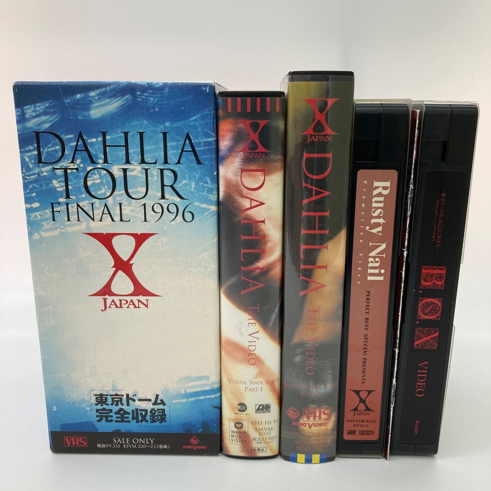 X JAPAN 】VHS ビデオ DAHLIA Rusty Nail 期間限定セール中