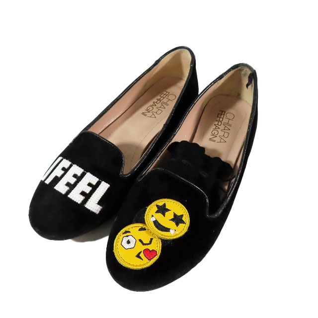 キアラフェラーニ CHIARA FERRAGNI パンプス ローヒール シューズ 