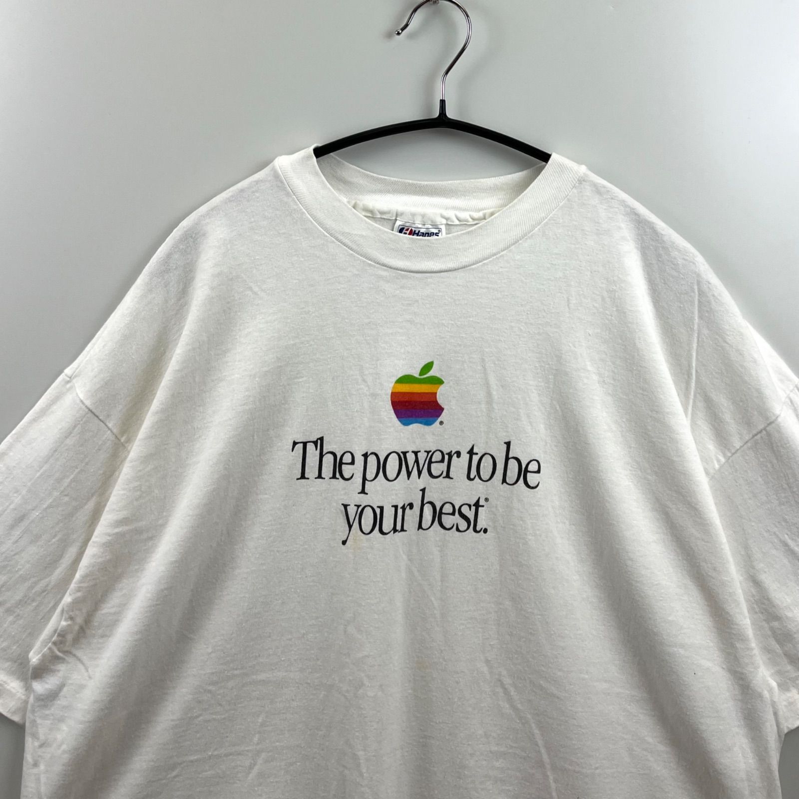 Apple Hanes アップル ヘインズ 90s シングルステッチ 旧ロゴ Apple Hanes アップル ヘインズ 90s シングルステッチ 旧ロゴ