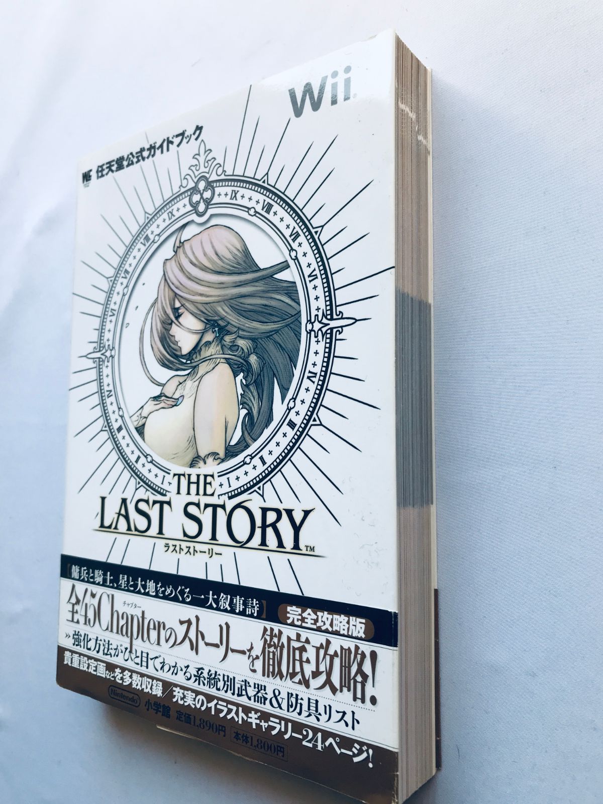 THE LAST STORY ラストストーリー 任天堂公式ガイドブック 攻略本 Wii 