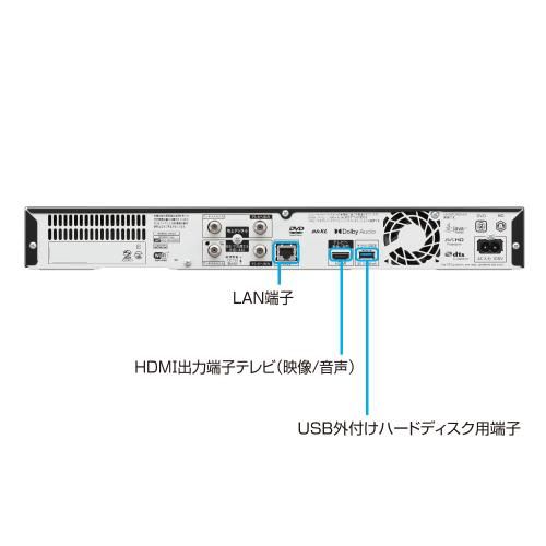 4B-40EW3 4TB|4Kダブルチューナー搭載