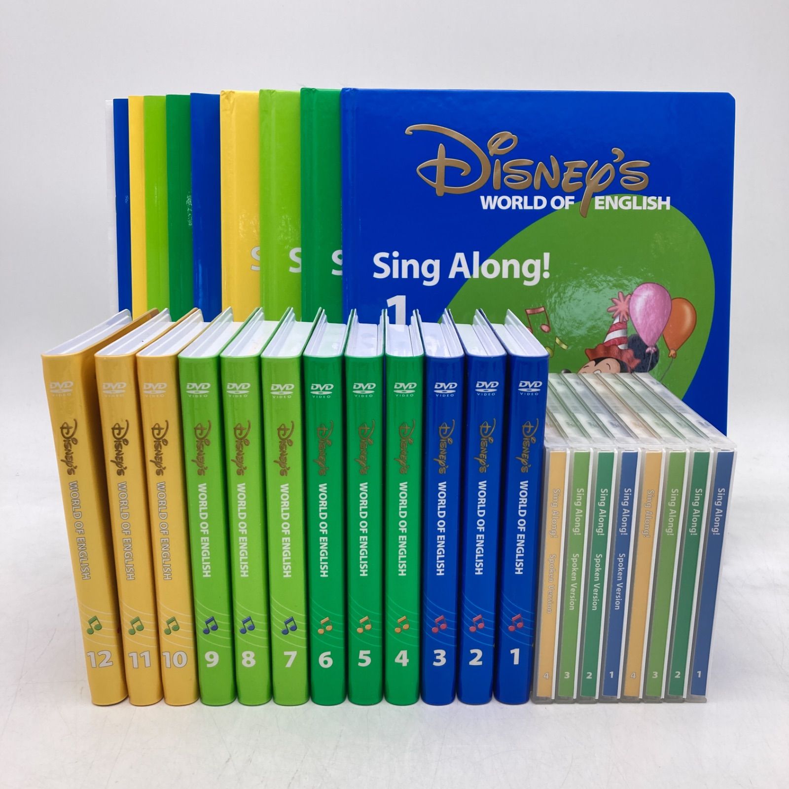 【美品】ディズニー英語システム シングアロング　セット(正規品)新子役 DWE ディズニー英語システム シングアロングセット 新子役 718 - メルカリ
