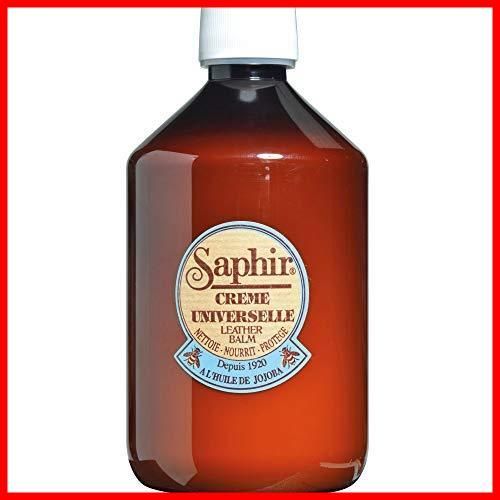 【大特価】[サフィール ブルー] 大容量でお得 ユニバーサル レザーローション 500ml 保湿 ツヤ 汚れ落とし 靴磨き バッグ 無色 レザークリーム クリア