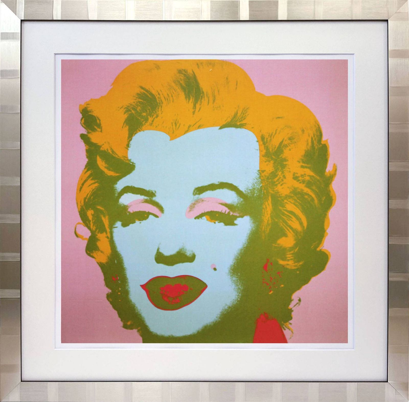 アンディ ウォーホル「マリリン モンロー(ペイルピンク)1967」展示用