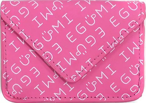 中古】雑貨 江口拓也 EGUMI MONOGRAM MINI WALLET(財布) ピンク