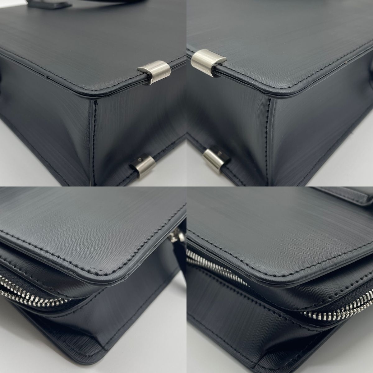 Dom Teporna ドンテポーナ 2way ビジネスバッグ 牛革 バイナルレザー 