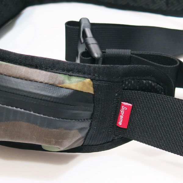 シュプリーム×ノースフェイス　ショルダーバッグ　17ss Supreme シュプリーム 17SS Waist Bag ウエストバッグ ブラック