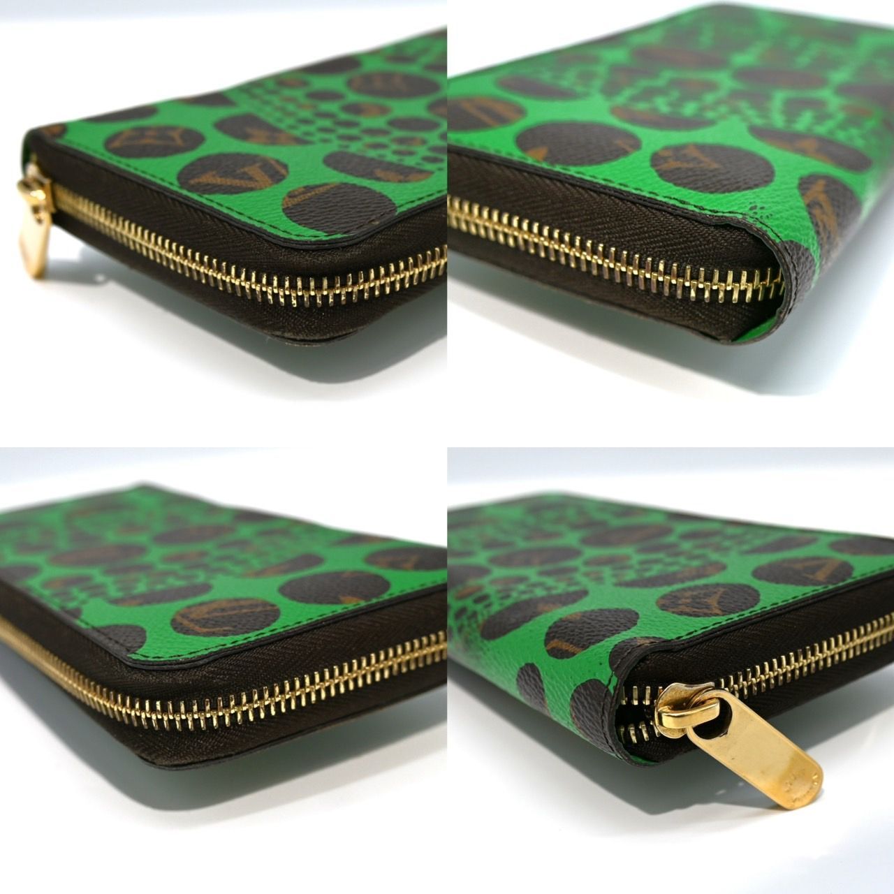 M60451 LOUIS VUITTON ルイヴィトン 草間彌生 モノグラム ジッピー