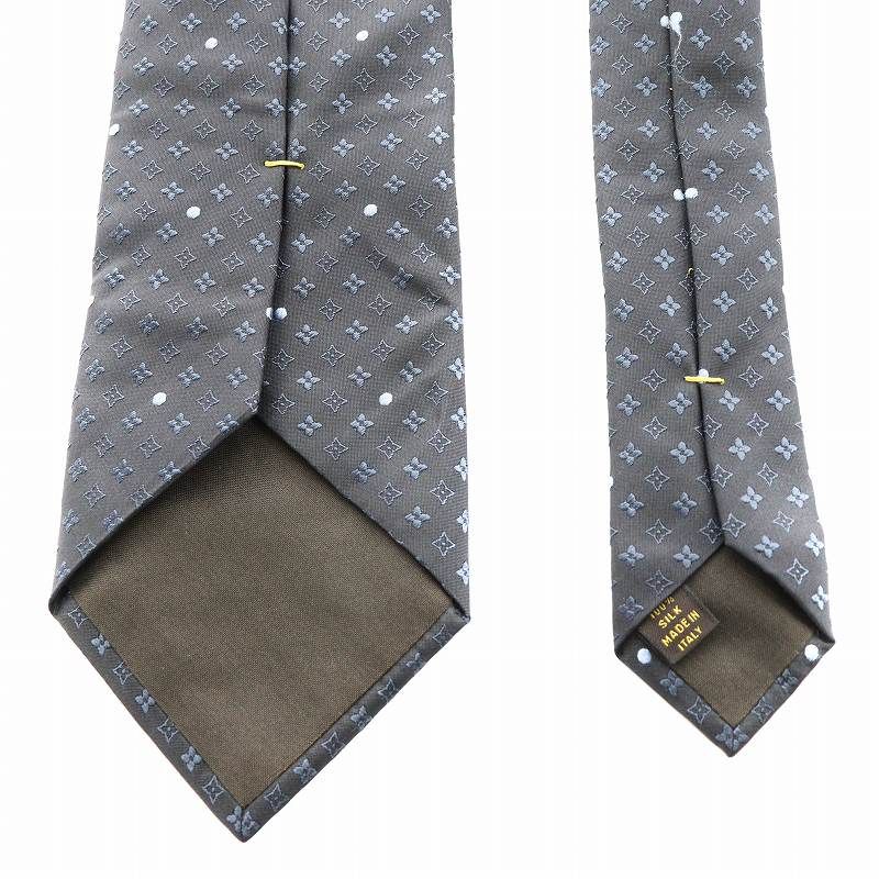 ルイヴィトン Louis Vuitton ネクタイ モノグラム　まとめ売り　絹 LOUIS VUITTON ルイヴィトン ネクタイ モノグラム シルク100