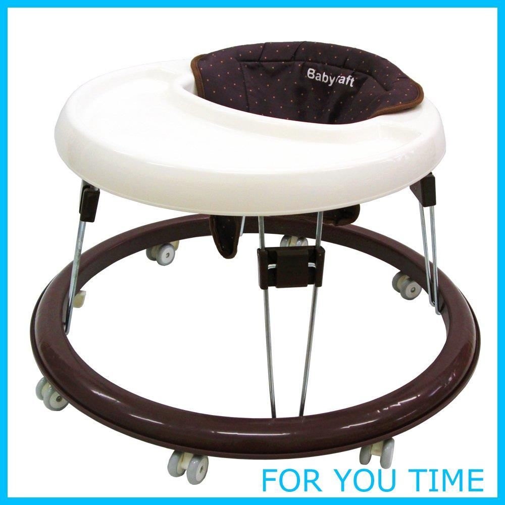永和 ベビーシンプルウォーカー 折りたたみ式歩行器 ブラウン 1個 x 1