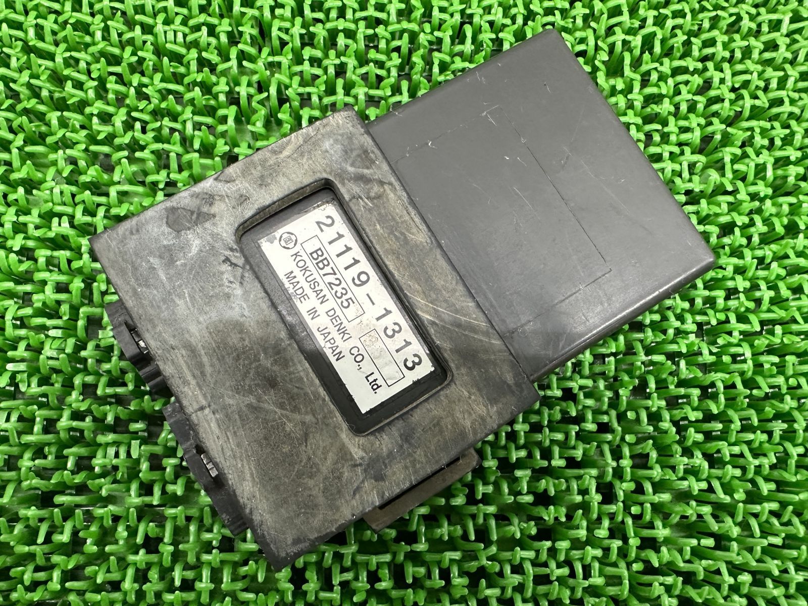 ゼファー400 イグナイター カワサキ 純正 バイク 部品 ZR400C 21119-1313 BB7235 ケース付 CDI スパークユニット 車検 Genuine