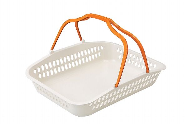 よし与工房(Yoshiyo) セルフバスケット NOA-II オレンジ 中深型 YK-1000-V(WSL8603)