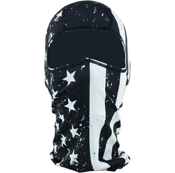 BALACLAVA Black/White Flag Polyester