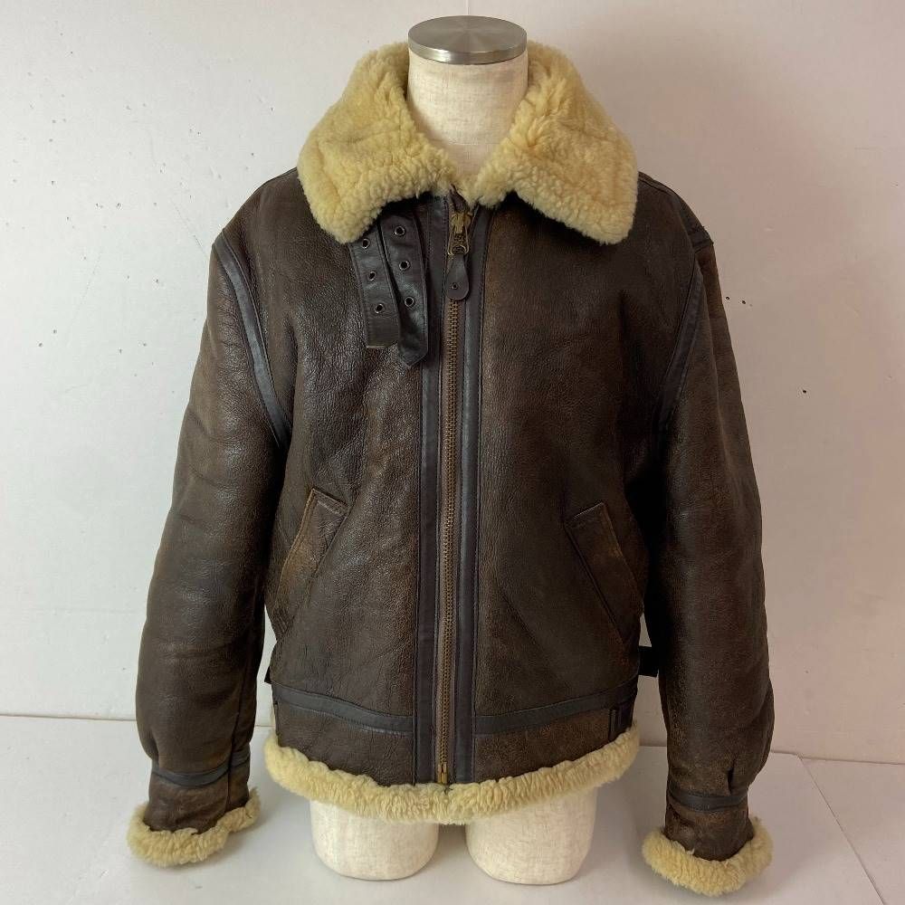 04w2213〓※【中古】Schott ショット TYPE B-3 レザージャケット DWG