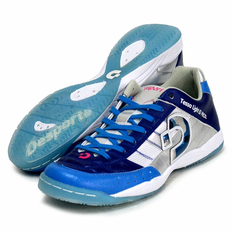 デスポルチ Desporte テッサLIGHT ID PRO 2 LTD フットサルシューズ インドア用 23FW DS2032 DBU|BUCA 24.0cm