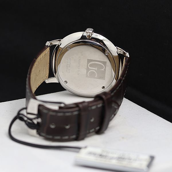 ゲスコレクション X60016GIS/04 30M QZ ブラウン文字盤 デイト