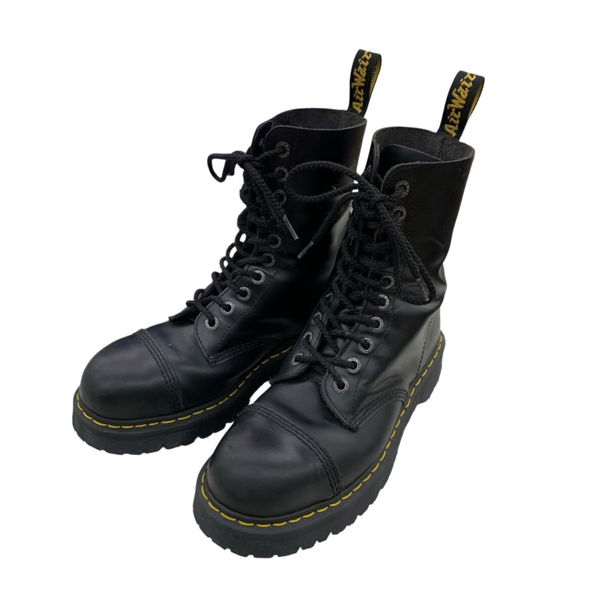 Dr.Martens◇ローファー/UK9/BLK/レザー/AW006 Dr.Martens(ドクター