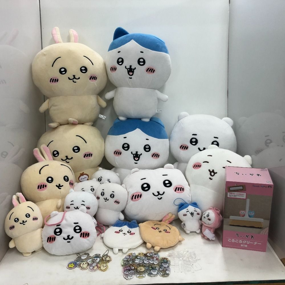 02w18678 ちいかわグッズまとめ 約50点 大量 ぬいぐるみ/アクリル
