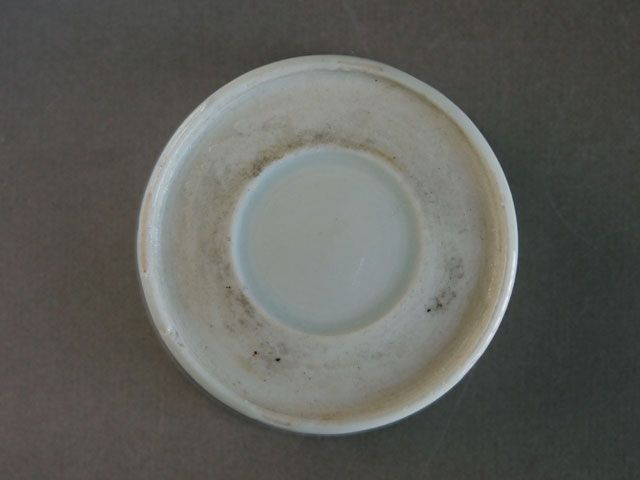 古伊万里 色絵 白鷺に鶴亀 麒麟図 三つ鉢 ［No.L1-2248］ 三