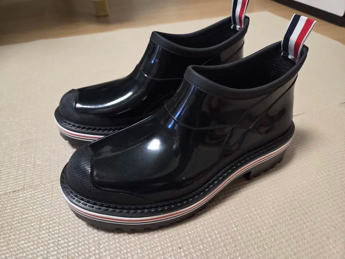Thom Browne トム ブラウン レインブーツ 黒 39 サイズ
