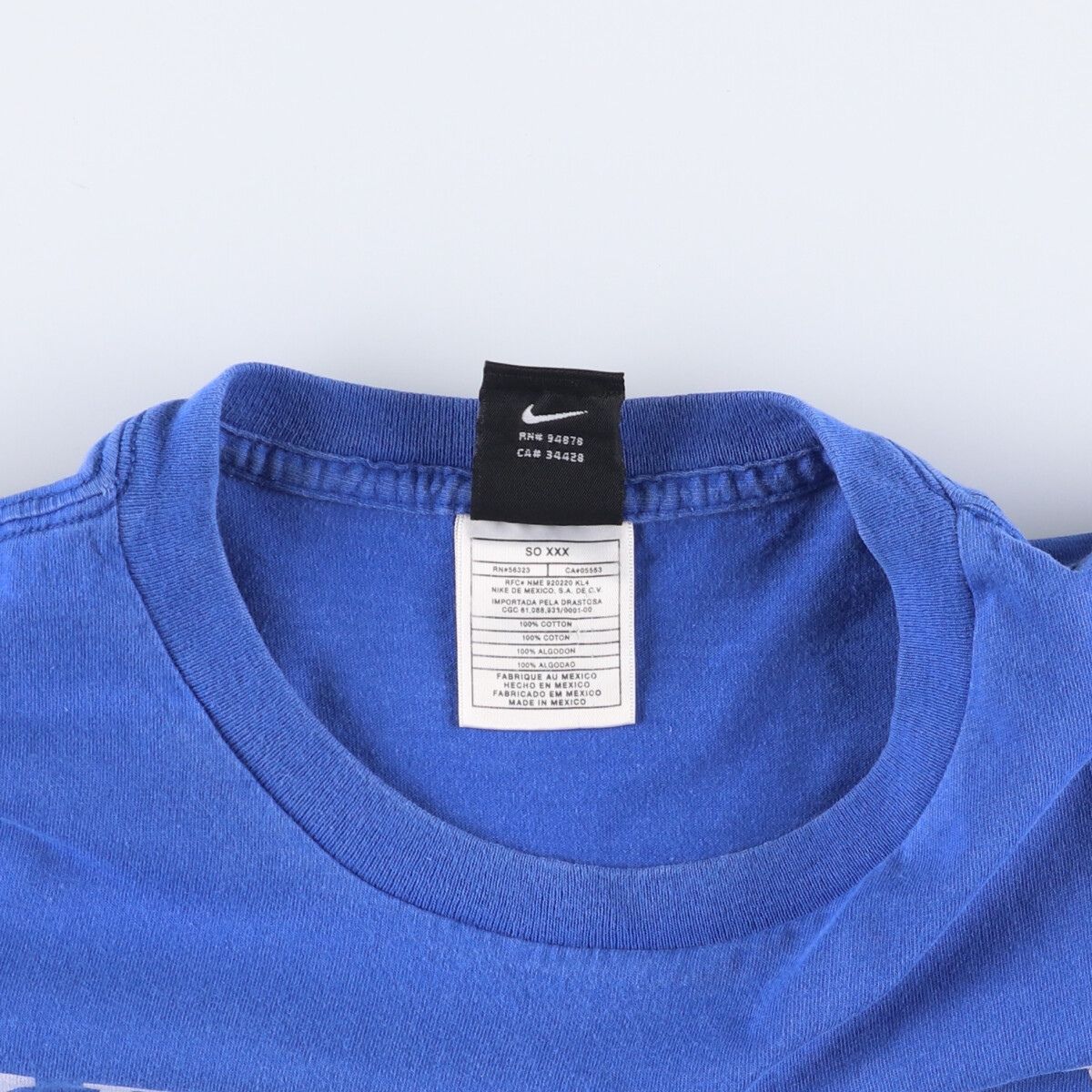 古着 ~00年代 ナイキ NIKE TEAM カレッジTシャツ メンズL相当 