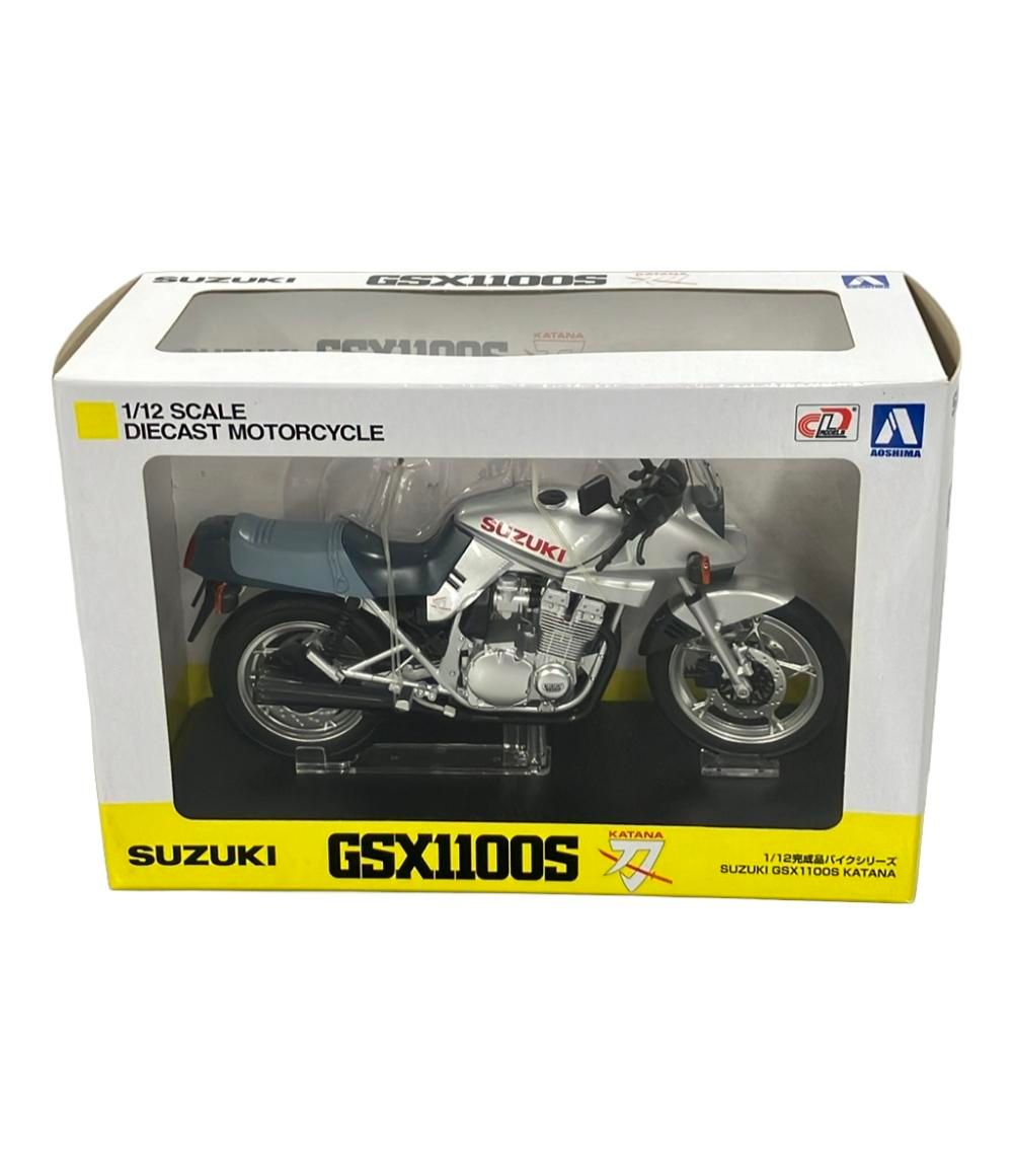 美品 SUZUKI GSX1100S KATANA SL ミニバイク 1/12 アオシマ