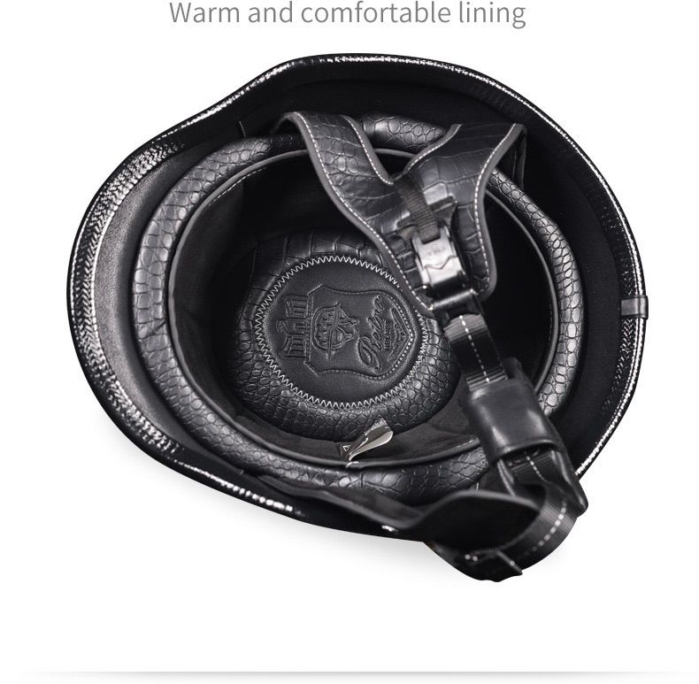 ドイツ軍風ヘルメット オートバイヘルメット ハーフヘルメット 兵士