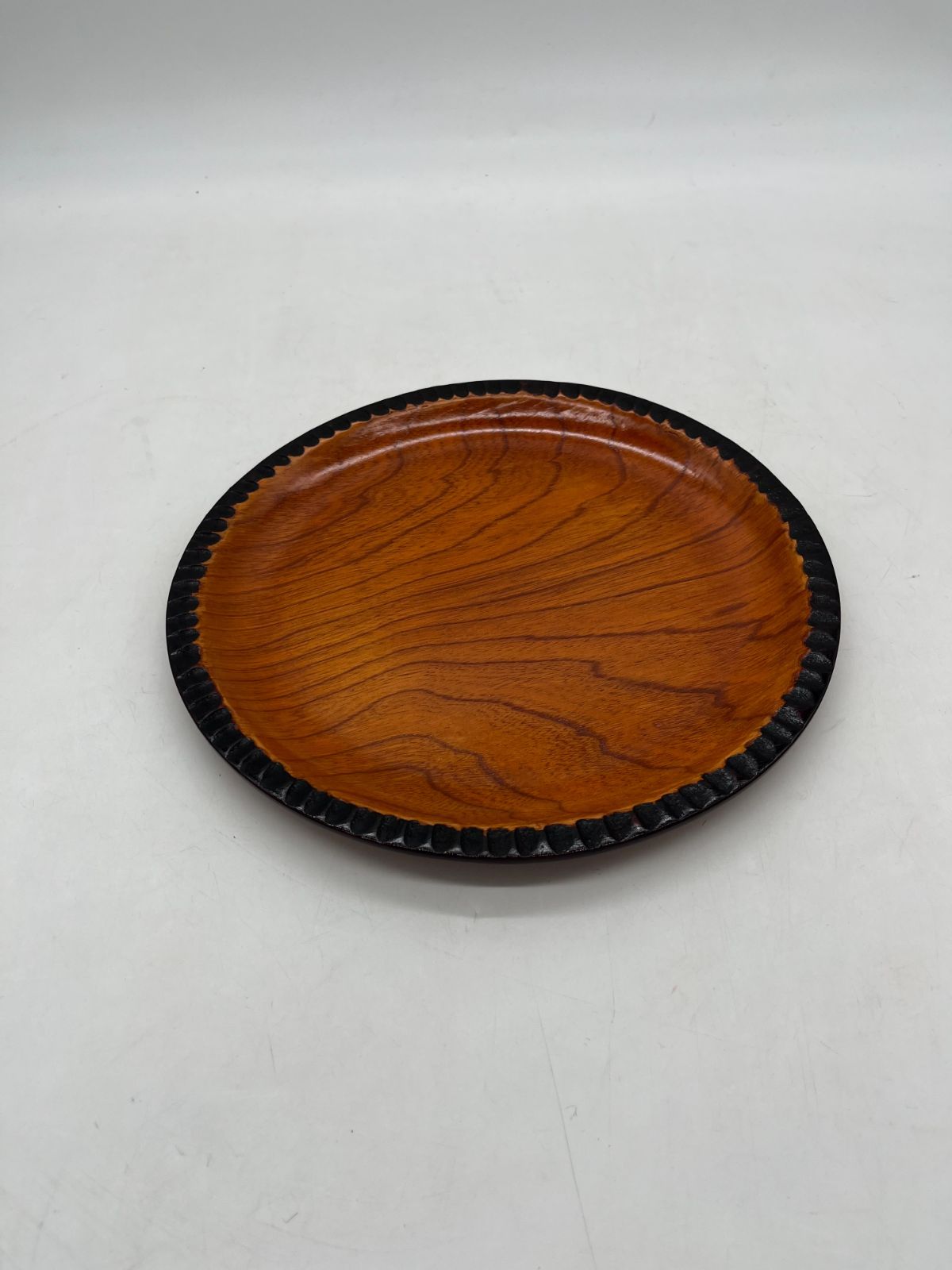 紫壇 お盆 アンティーク雑貨 トレー 年代物 昭和レトロ 飾り台 高級